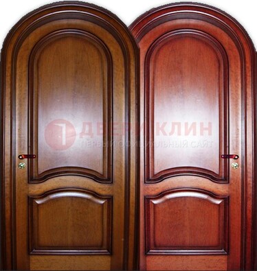 Входная арочная дверь МДФ внутри ДА-5 для сельского дома в Сергиевом Посаде