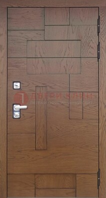 Современная стальная дверь с МДФ панелью ДМ-519 в Старой Купавне