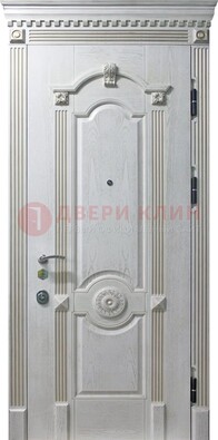 Белая дверь с МДФ ДМ-525 в Сергиевом Посаде