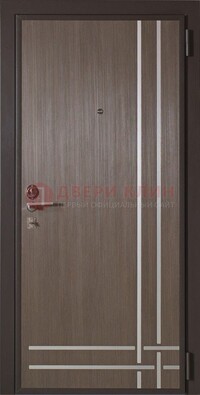 Квартирная стальная дверь с МДФ с декоративными вставками ДМ-89 в Сергиевом Посаде