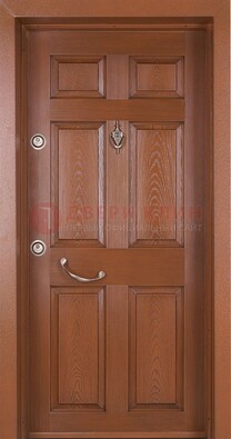 Классическая входная дверь с массивом дуба ДМД-54 в Ростове-На-Дону