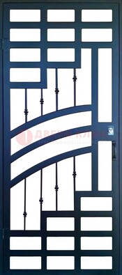 Современная металлическая решетчатая дверь ДР-38 в Сергиевом Посаде