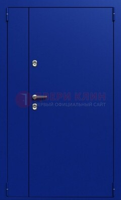 Синяя тамбурная дверь ДТМ-23 в Чебоксарах