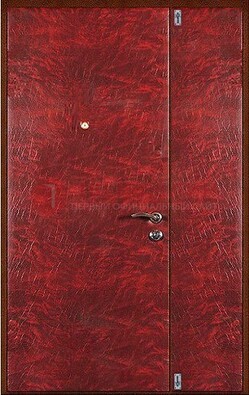 Красная тамбурная дверь ДТМ-33 в Сергиевом Посаде